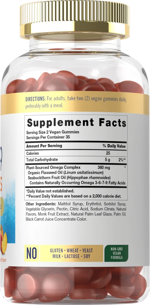 Omega 3 6 7 9 | 70 Gummies - Image 2