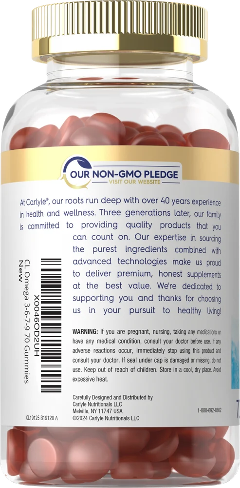 Omega 3 6 7 9 | 70 Gummies - Image 3