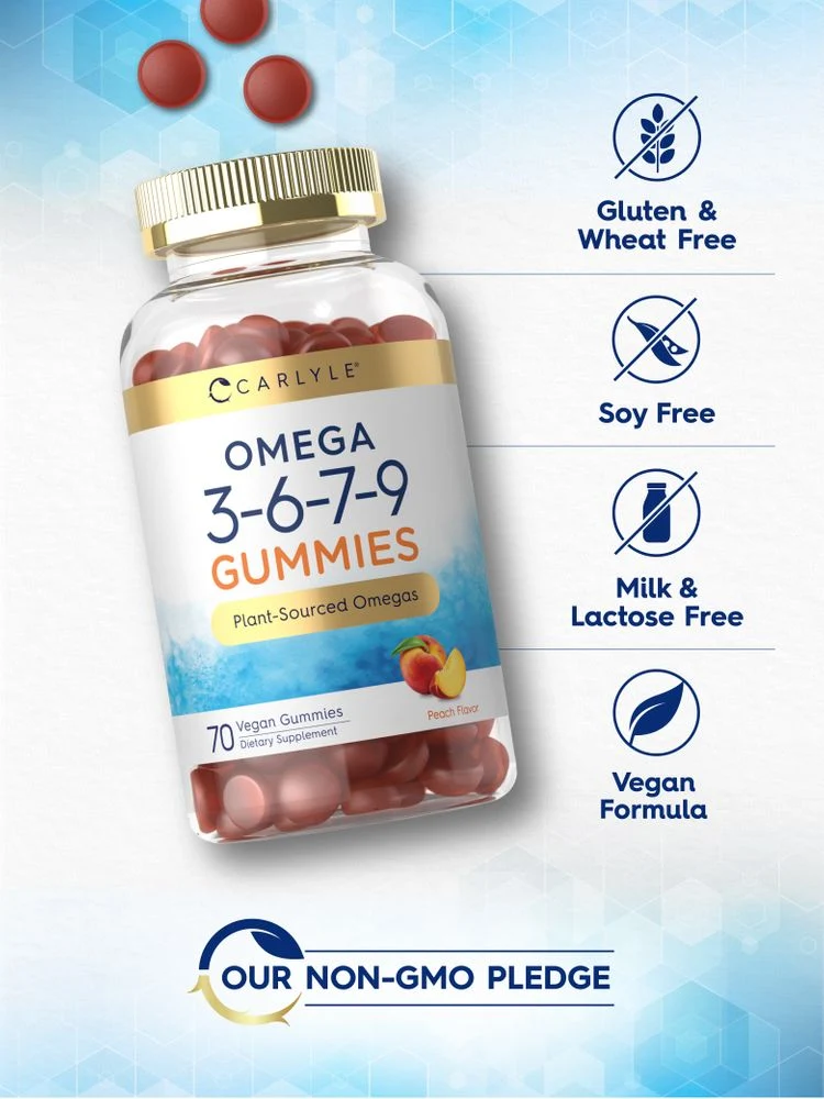 Omega 3 6 7 9 | 70 Gummies - Image 5