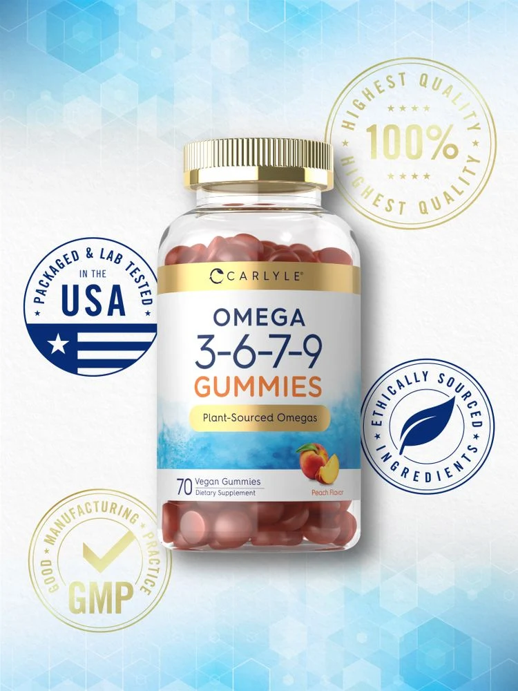 Omega 3 6 7 9 | 70 Gummies - Image 6