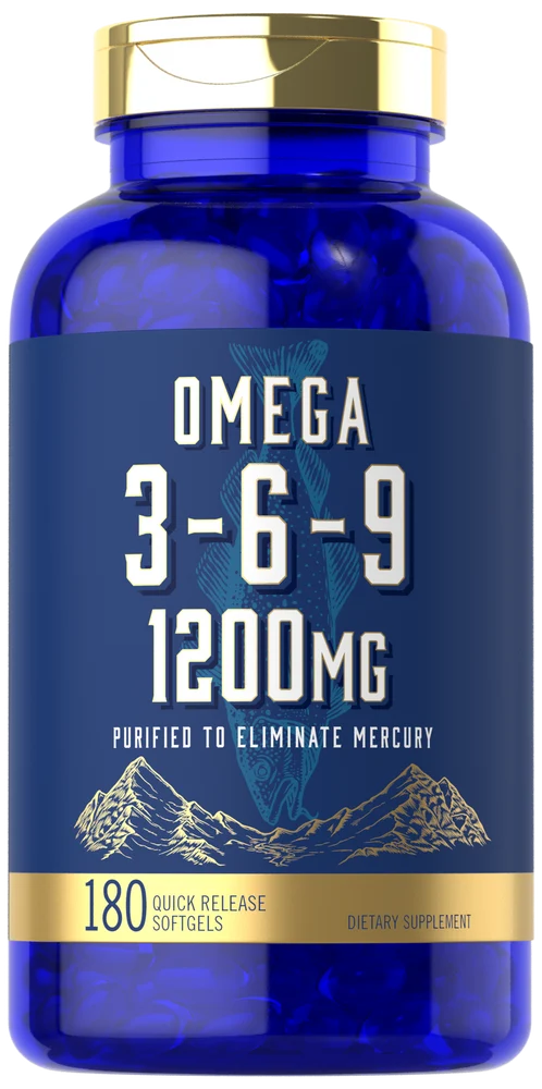 Omega 3-6-9 1200mg | 180 Softgels