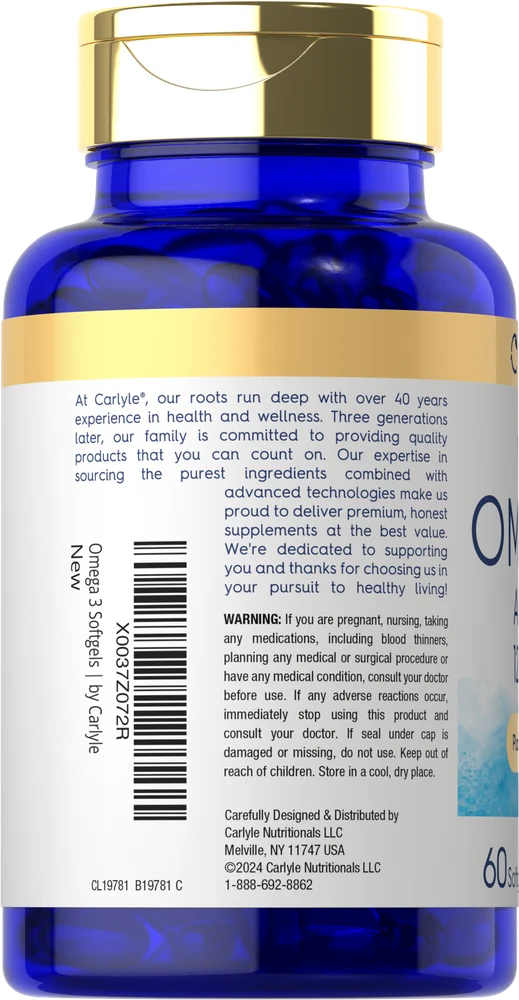 Omega-3 | 60 Softgels - Image 3