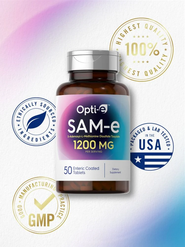 Opti-E Sam-E 1200mg per serving | 50 Tablets - Image 5
