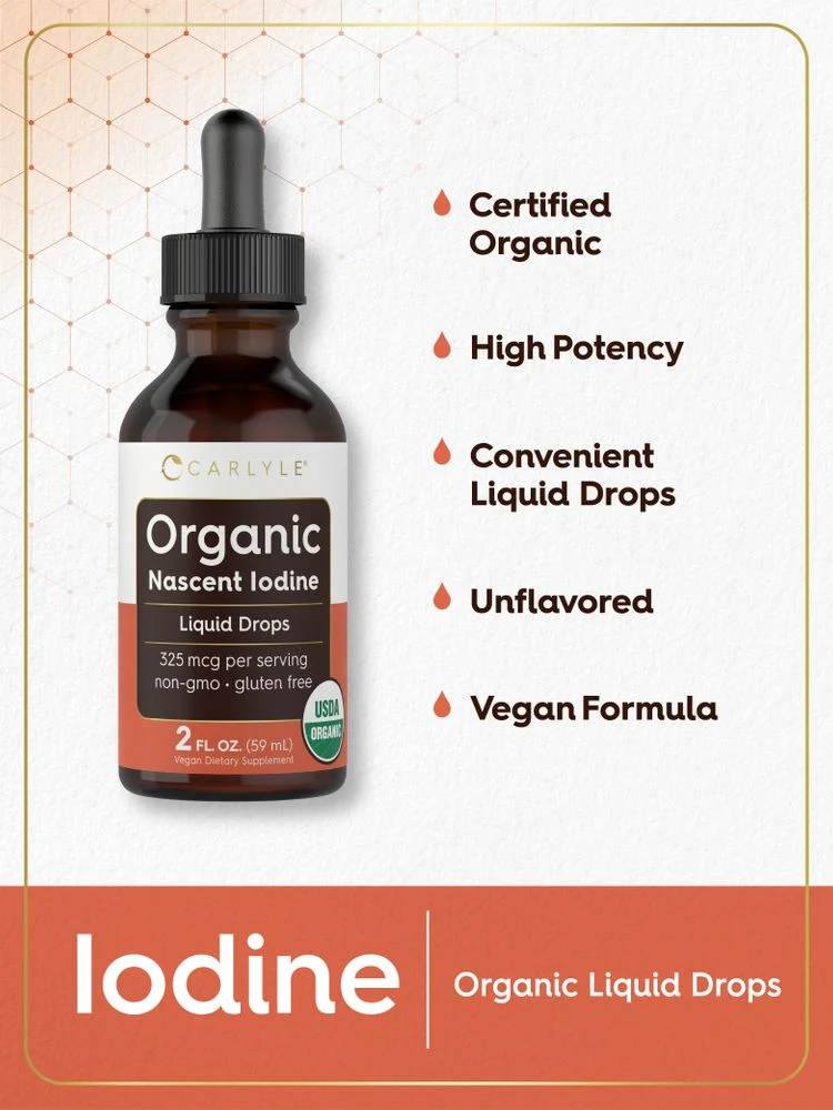 Organic Nascent Iodine | 2oz Liquid - Image 3