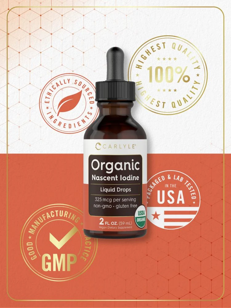 Organic Nascent Iodine | 2oz Liquid - Image 5
