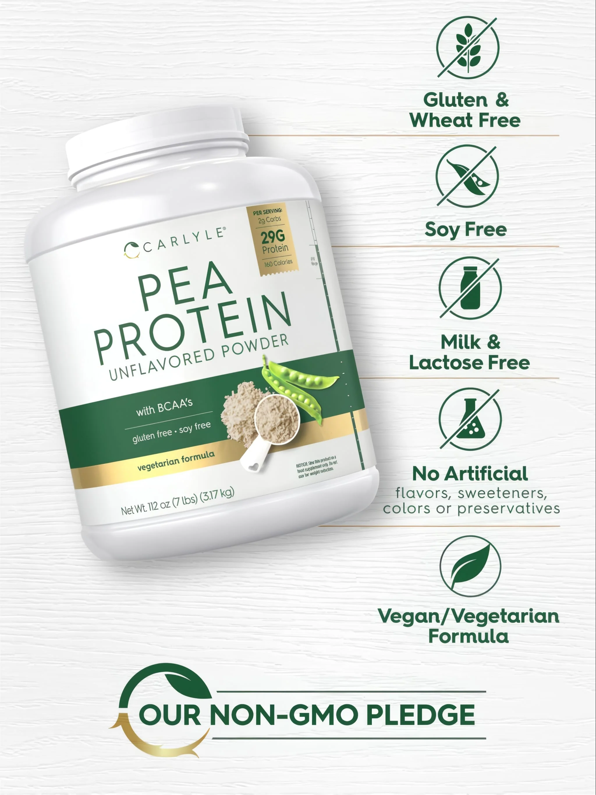 Pea Protein 29g | 7lbs Powder - Image 5