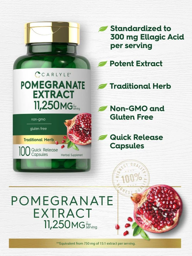 Pomegranate Extract | 100 Capsules - Image 3