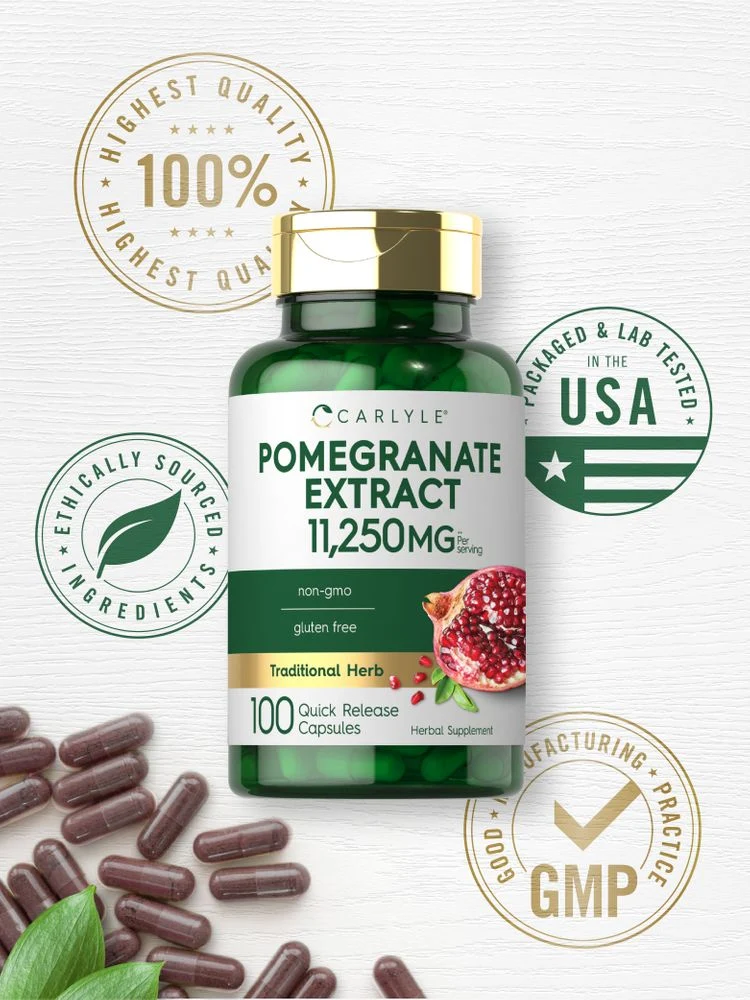Pomegranate Extract | 100 Capsules - Image 5