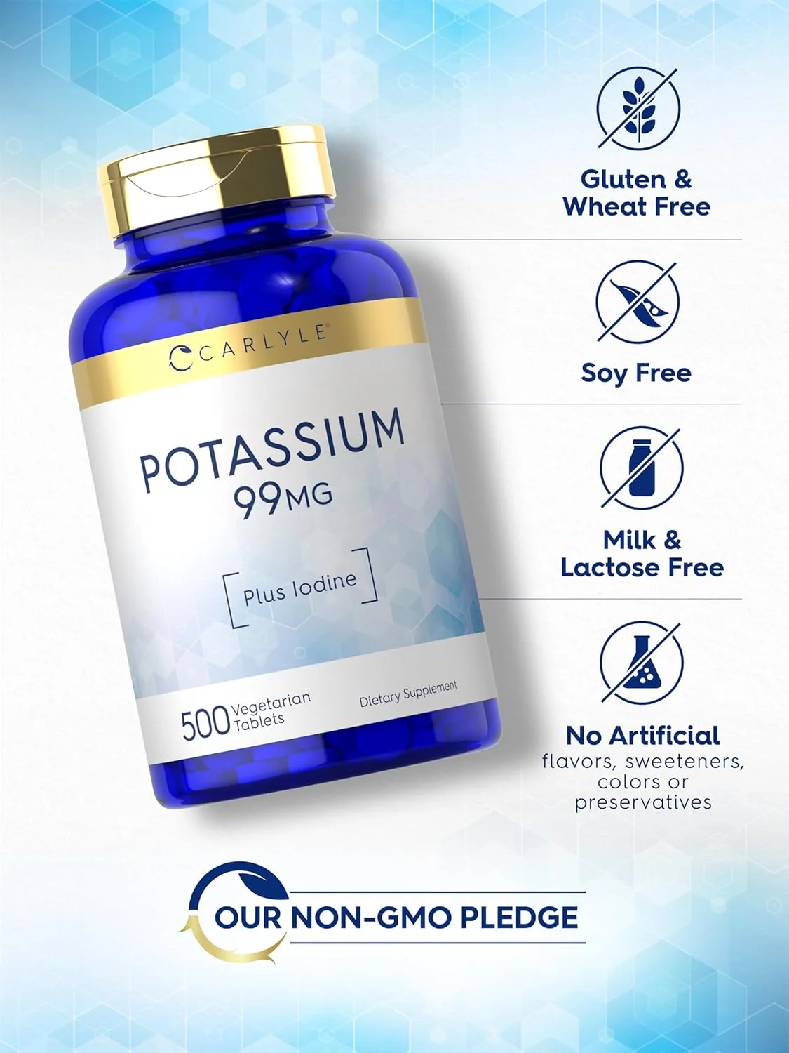 Potassium 99mg with Iodine | 500 Tablets - Image 5