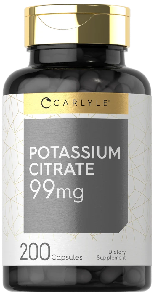 Potassium Citrate 99mg | 200 Capsules