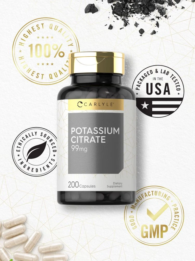 Potassium Citrate 99mg | 200 Capsules - Image 5