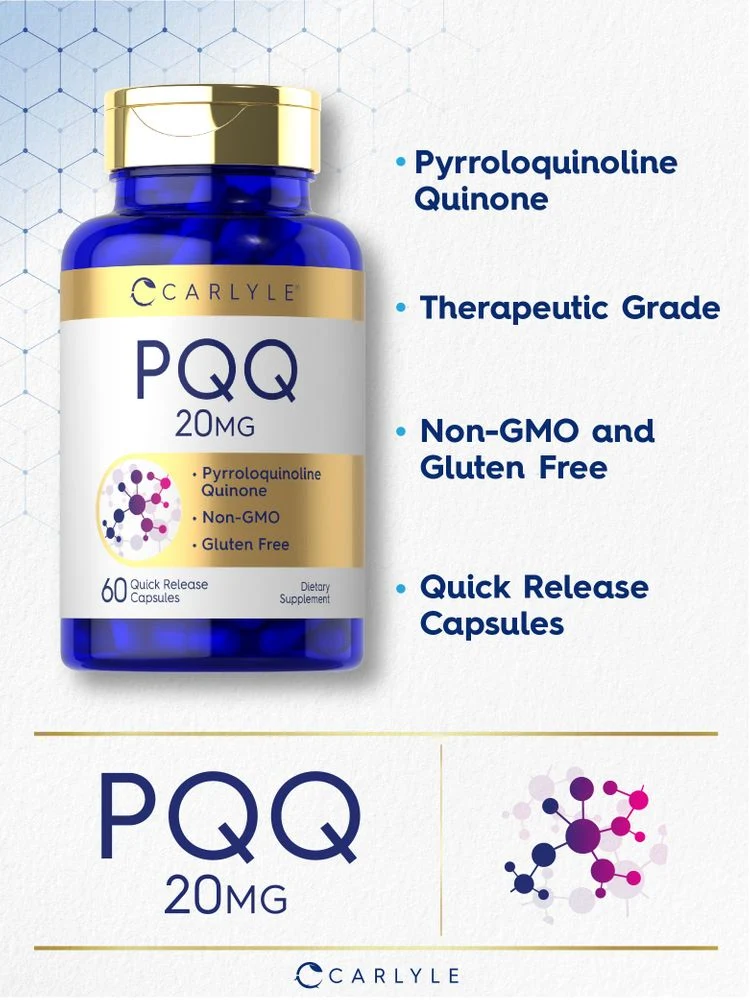 PQQ 20mg | 60 Capsules - Image 4