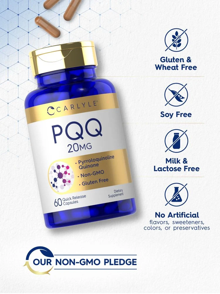 PQQ 20mg | 60 Capsules - Image 5