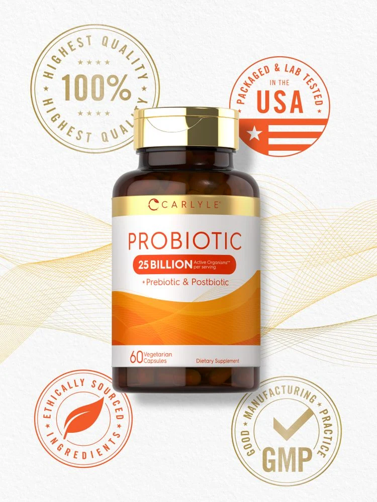 Prebiotic & Probiotic 25 Billion CFU per serving | 60 Capsules - Image 6