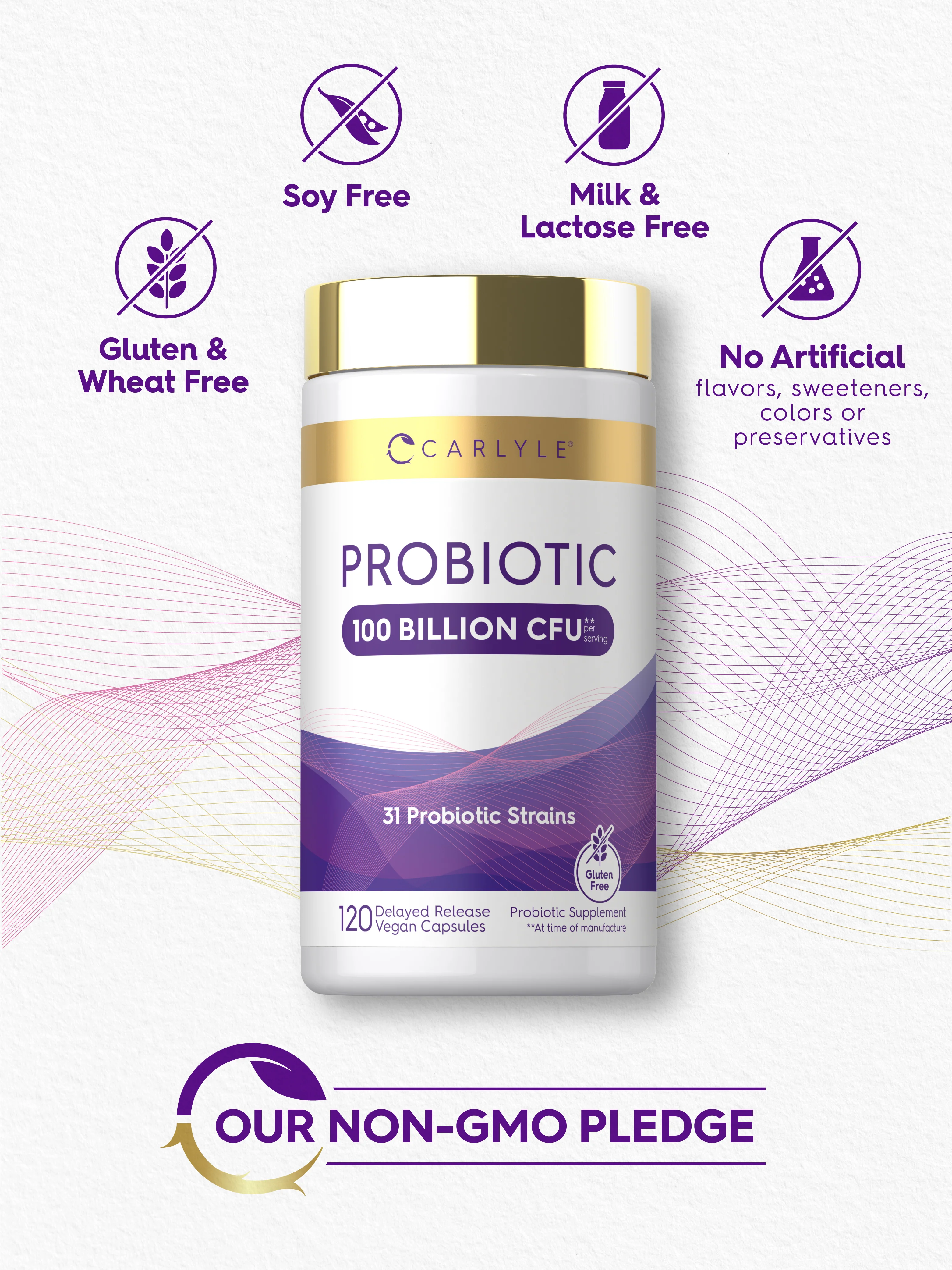 Probiotic 100 Billion CFU | 120 Capsules - Image 5