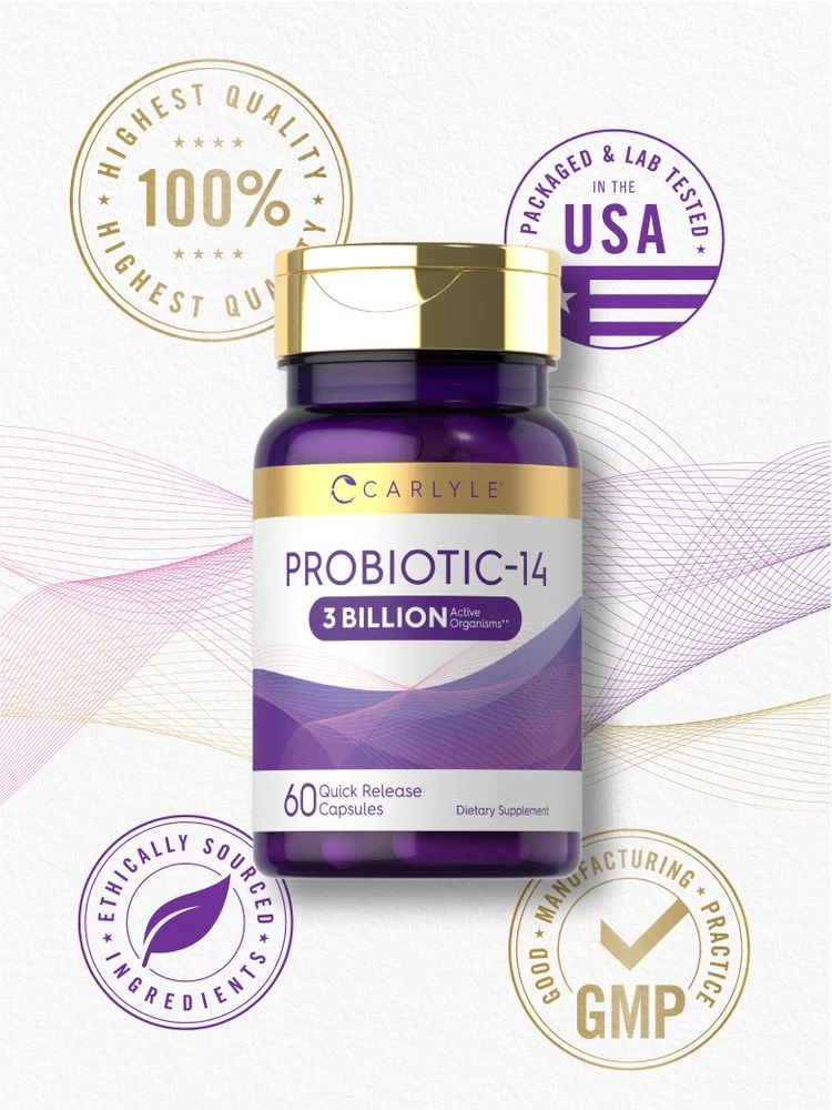 Probiotic 3 Billion CFU | 60 Capsules - Image 5