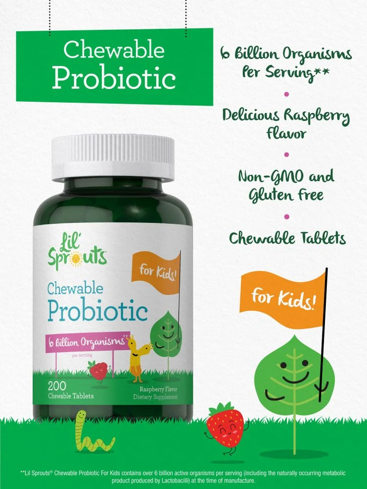 Probiotic for Kids 6 Billion CFUs per serving | 200 Tablets - Image 4