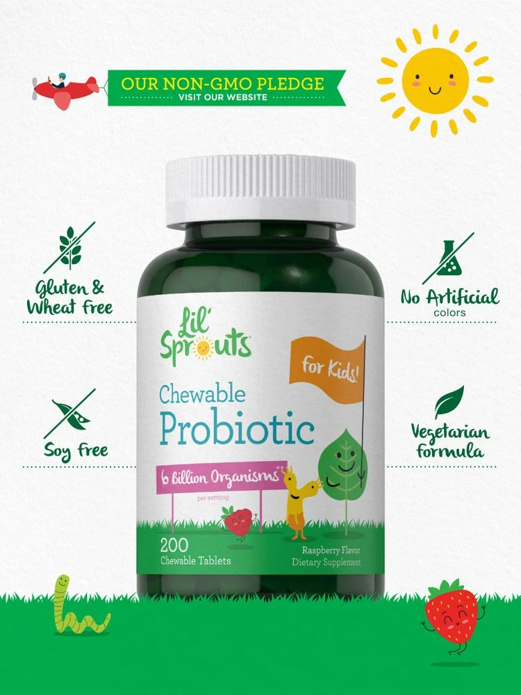 Probiotic for Kids 6 Billion CFUs per serving | 200 Tablets - Image 5