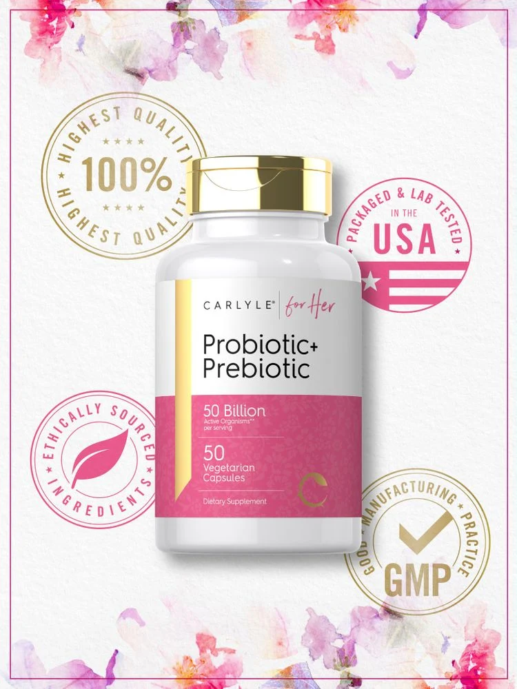 Probiotic & Prebiotic for Women | 50 Capsules - Image 6