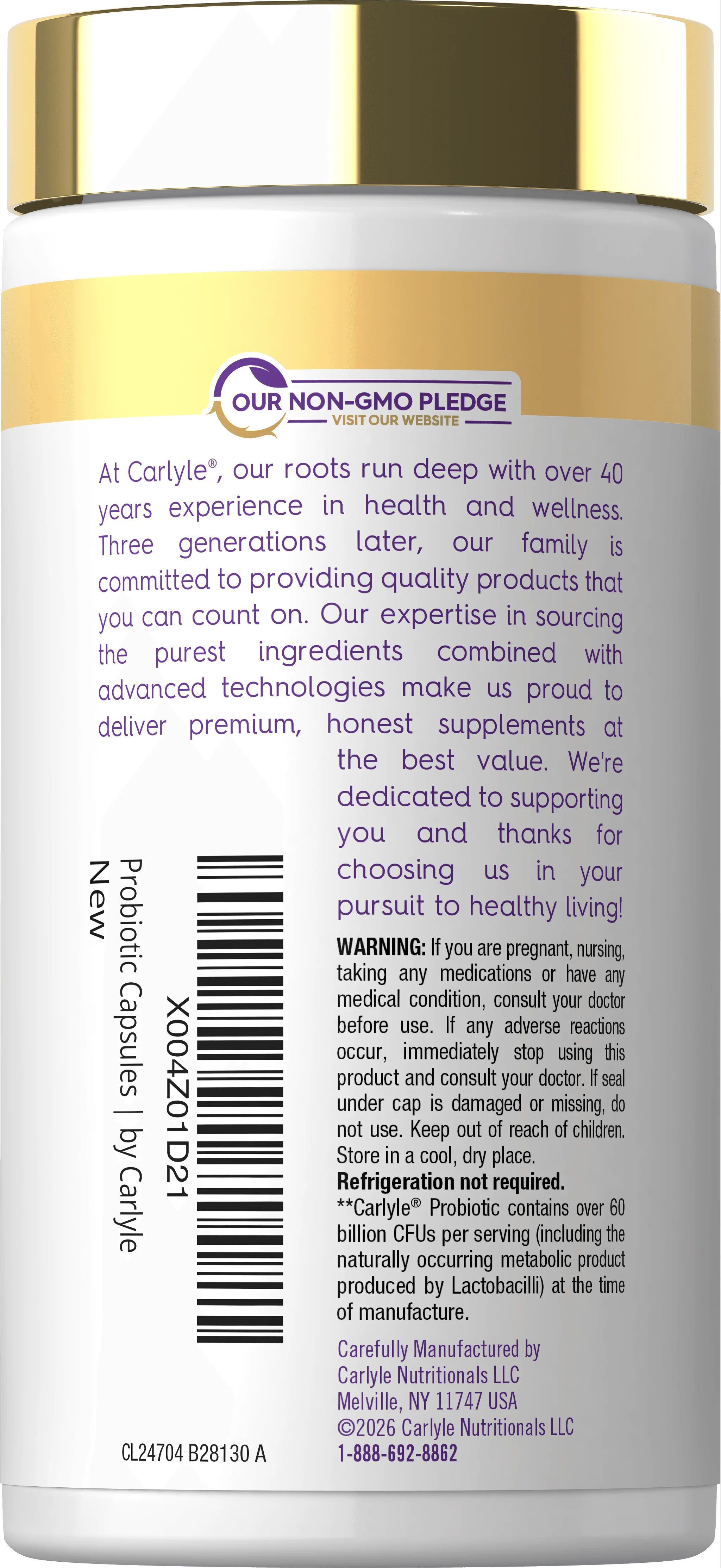 Probiotics for Women and Men | 60 Billion CFU - Image 3
