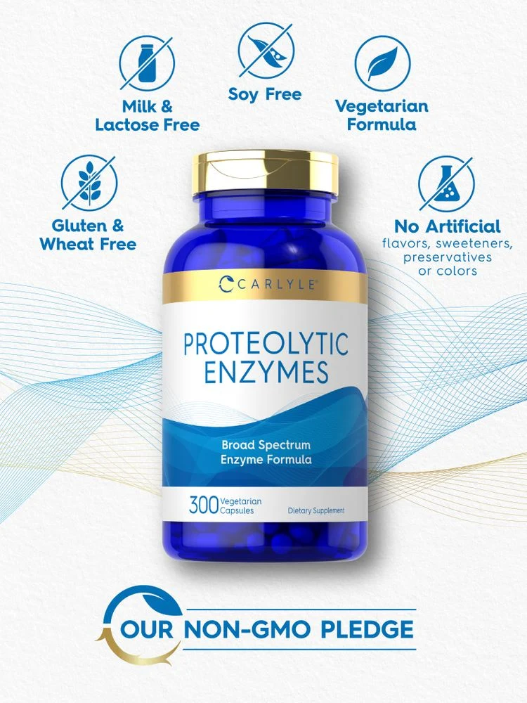 Proteolytic Enzymes | 300 Capsules - Image 5