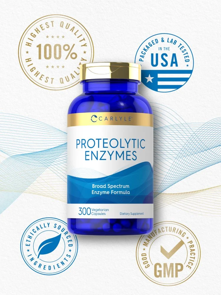 Proteolytic Enzymes | 300 Capsules - Image 6