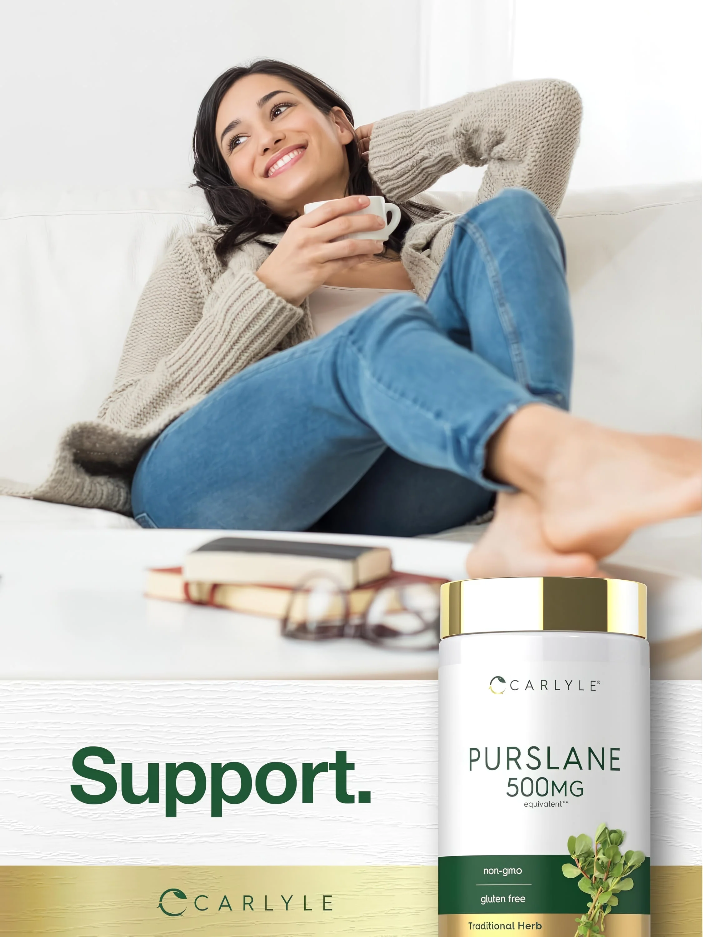 Purslane | 120 Capsules - Image 6