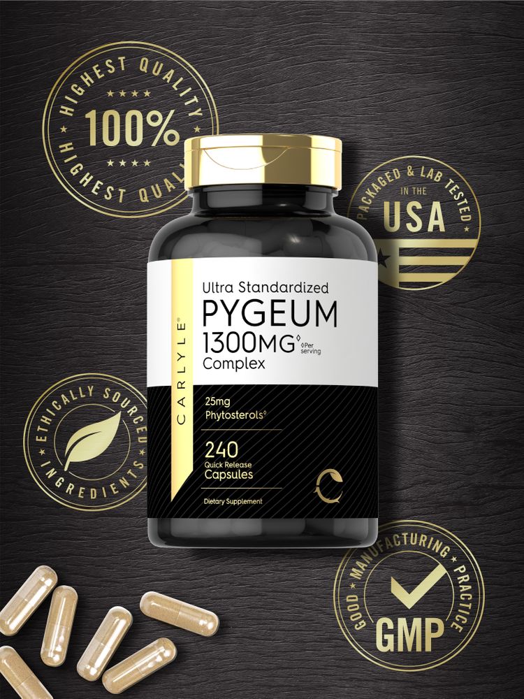 Pygeum Supplement | 240 Capsules - Image 5