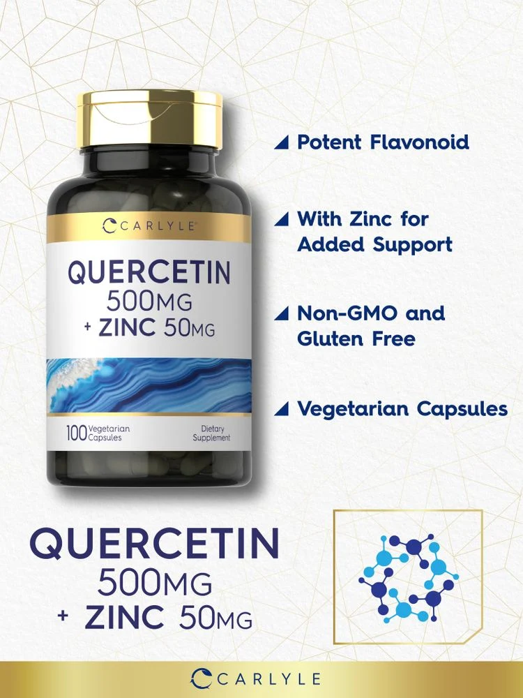 Quercetin 500mg | 100 Capsules - Image 4
