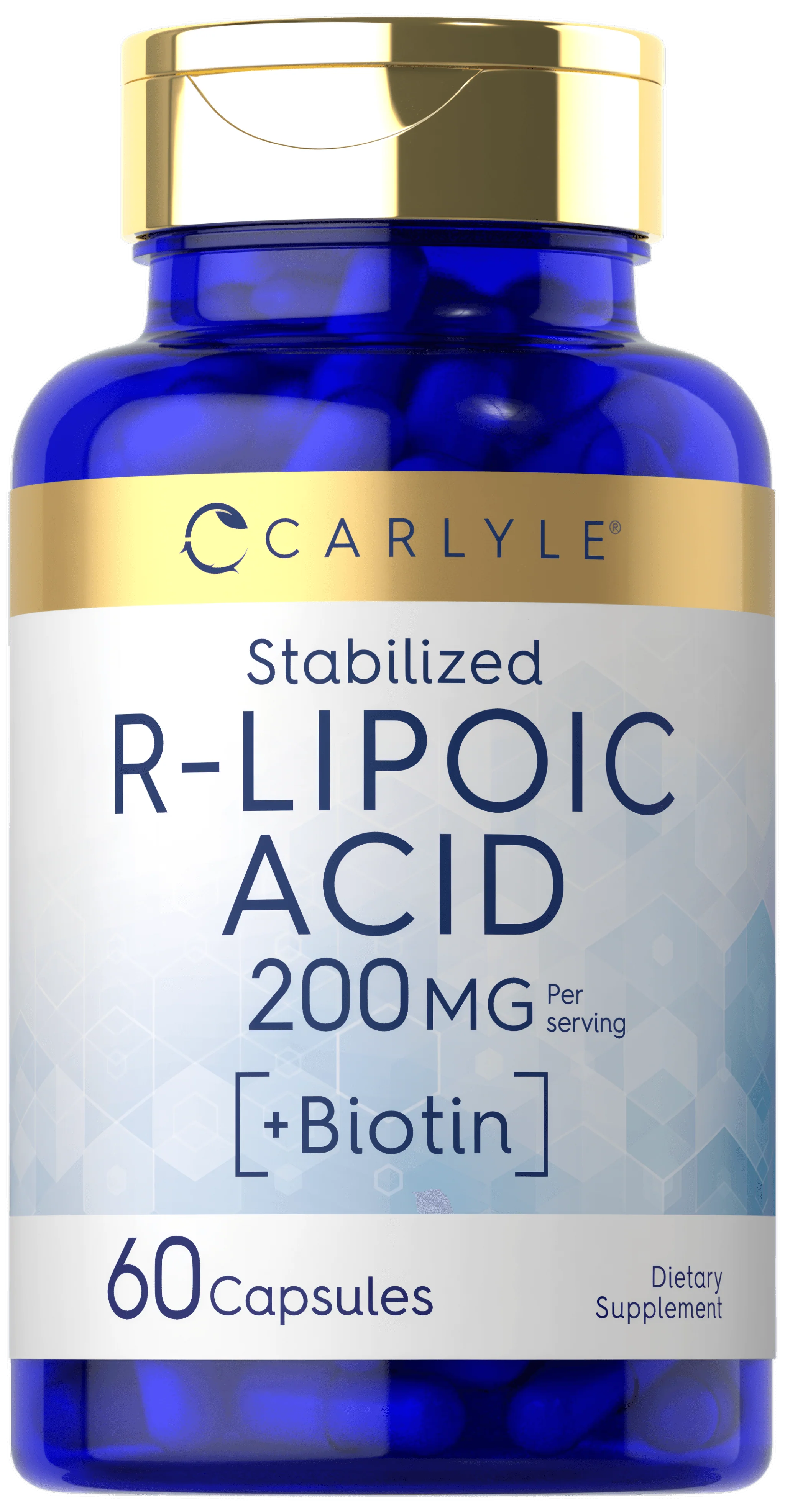 R-Lipoic Acid 200mg per serving | 60 Capsules