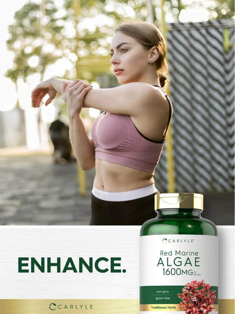 Red Marine Algae 1600mg per serving | 200 Capsules - Image 5