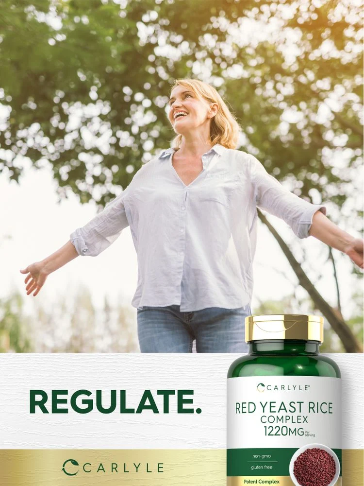 Red Yeast Rice with Policosanol 1220mg per serving | 120 Capsules - Image 6