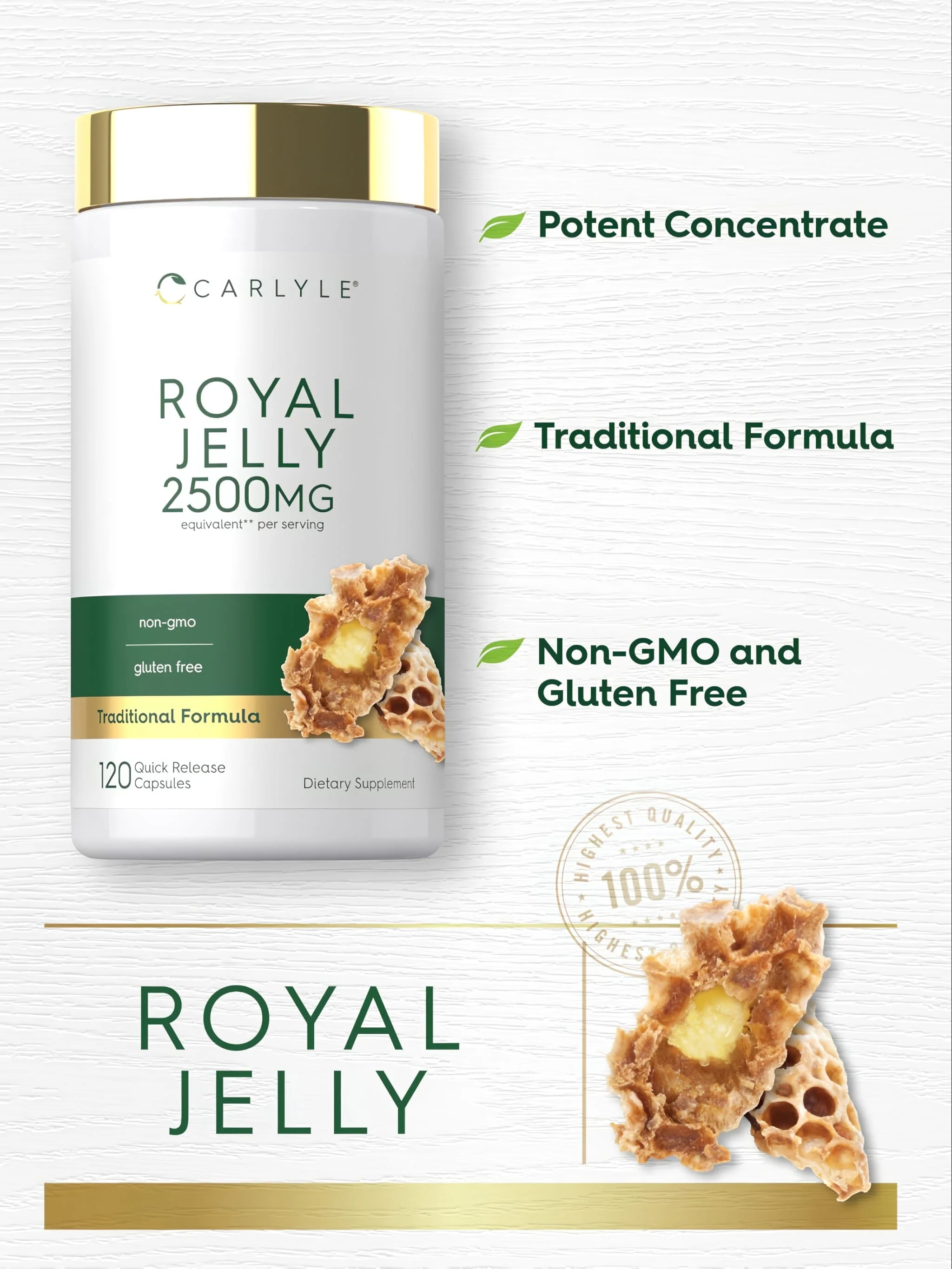 Royal Jelly | 120 Capsules - Image 4