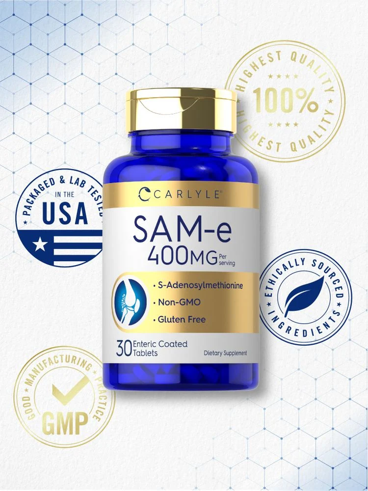 SAM-e 400mg per serving | 30 Tablets - Image 5