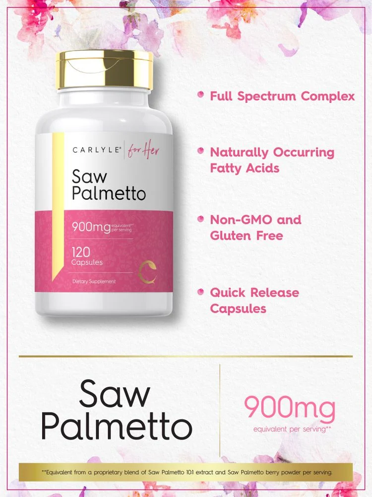 Saw Palmetto | 120 Capsules - Image 4