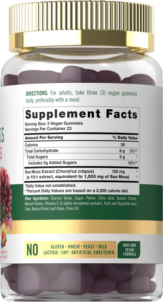 Sea Moss | 70 Gummies - Image 2