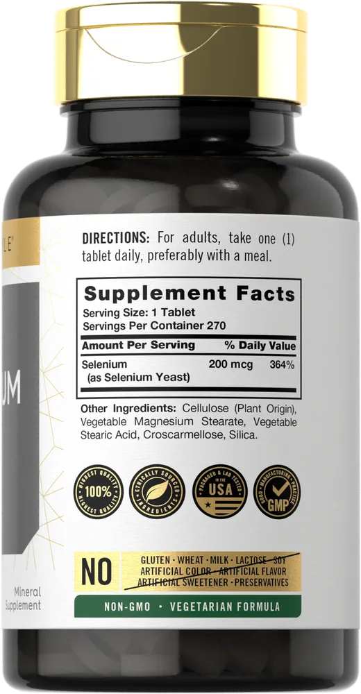 Selenium 200mcg | 270 Tablets - Image 4