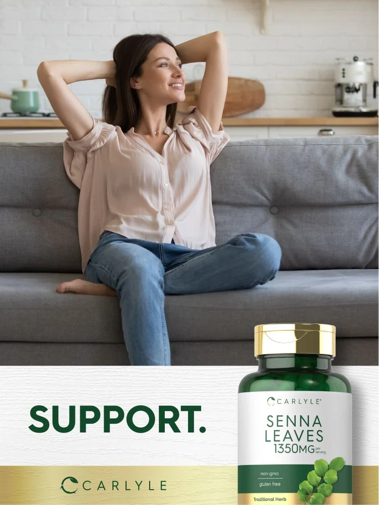 Senna Leaves Supplement | 1350 mg - Image 7