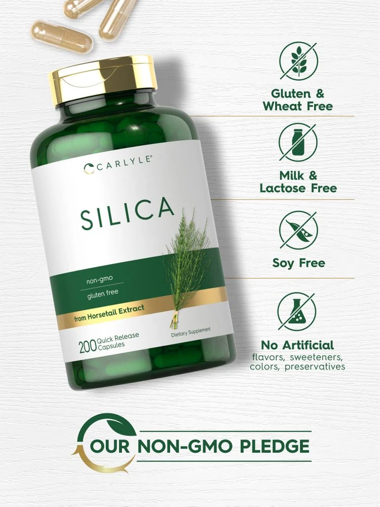 Silica Supplement | 200 Capsules - Image 4