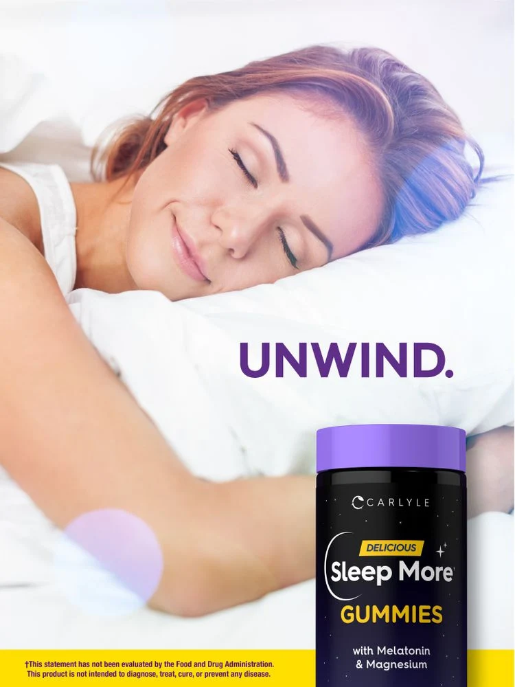 Sleep Gummies with Melatonin and Magnesium | 120 Count - Image 6