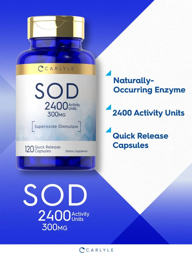 SOD 300mg | 120 Capsules - Image 3