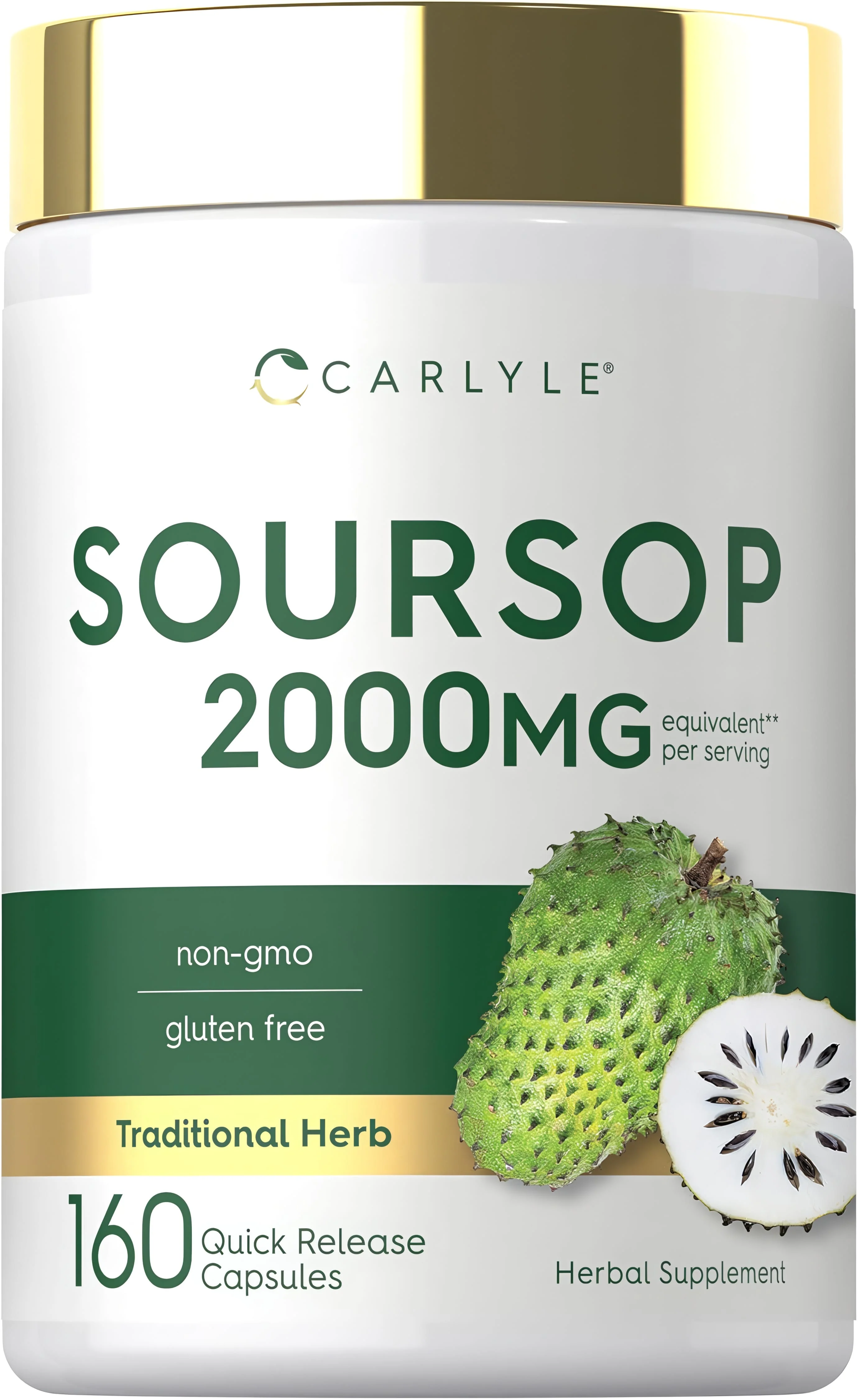 Soursop Supplement | 160 Capsules