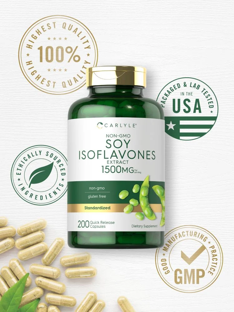 Soy Isoflavones | 200 Capsules - Image 6