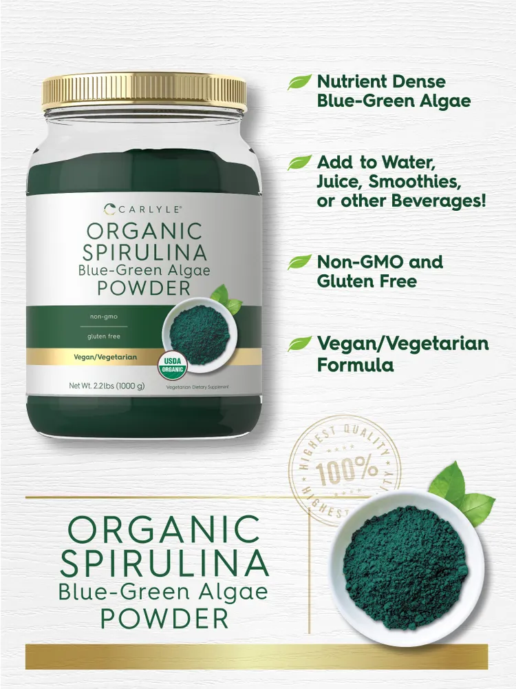 Spirulina Blue Green Algae | 2.2lbs Powder - Image 10