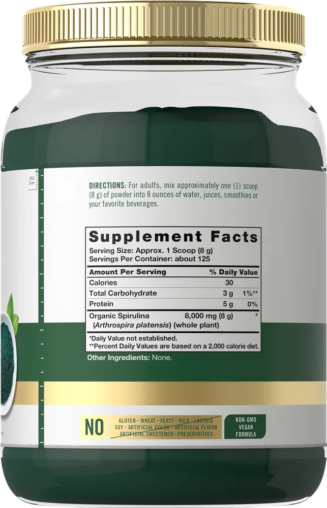 Spirulina Blue Green Algae | 2.2lbs Powder - Image 9