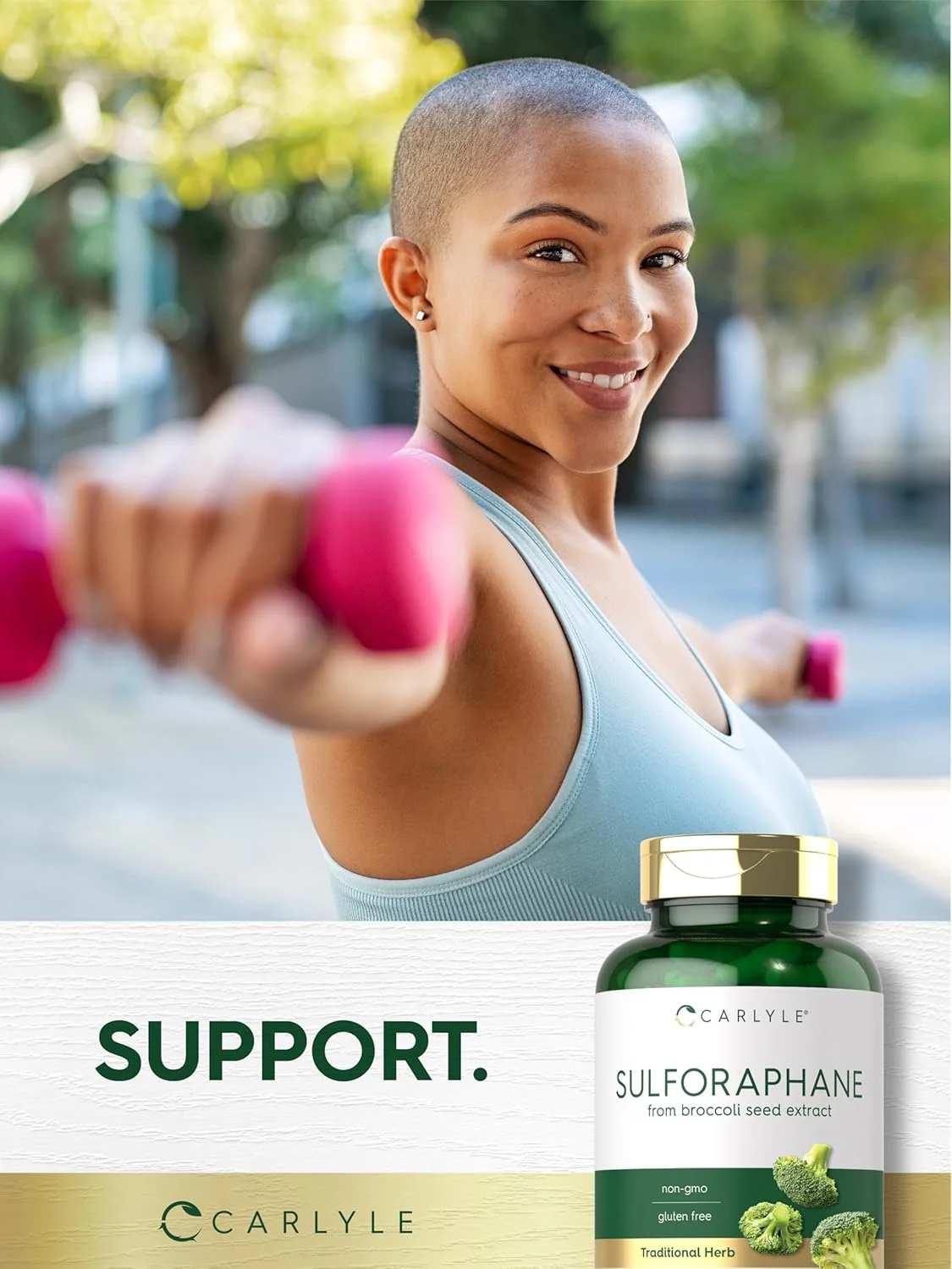 Sulforaphane Broccoli Sprout 400mcg | 180 Capsules - Image 6