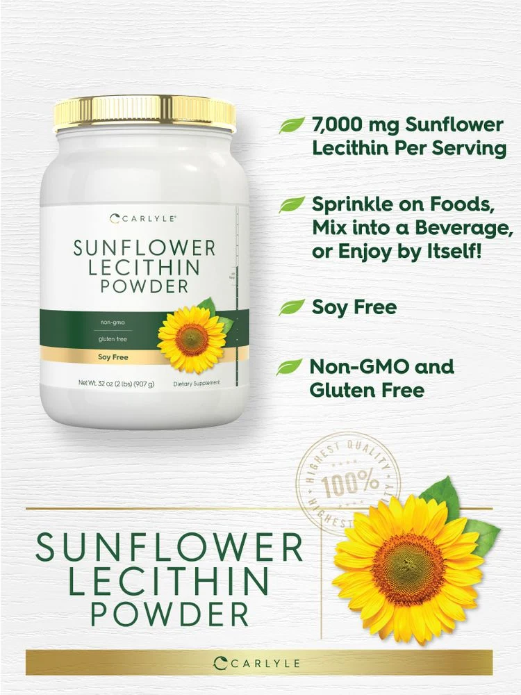 Sunflower Lecithin | 32oz Powder - Image 4
