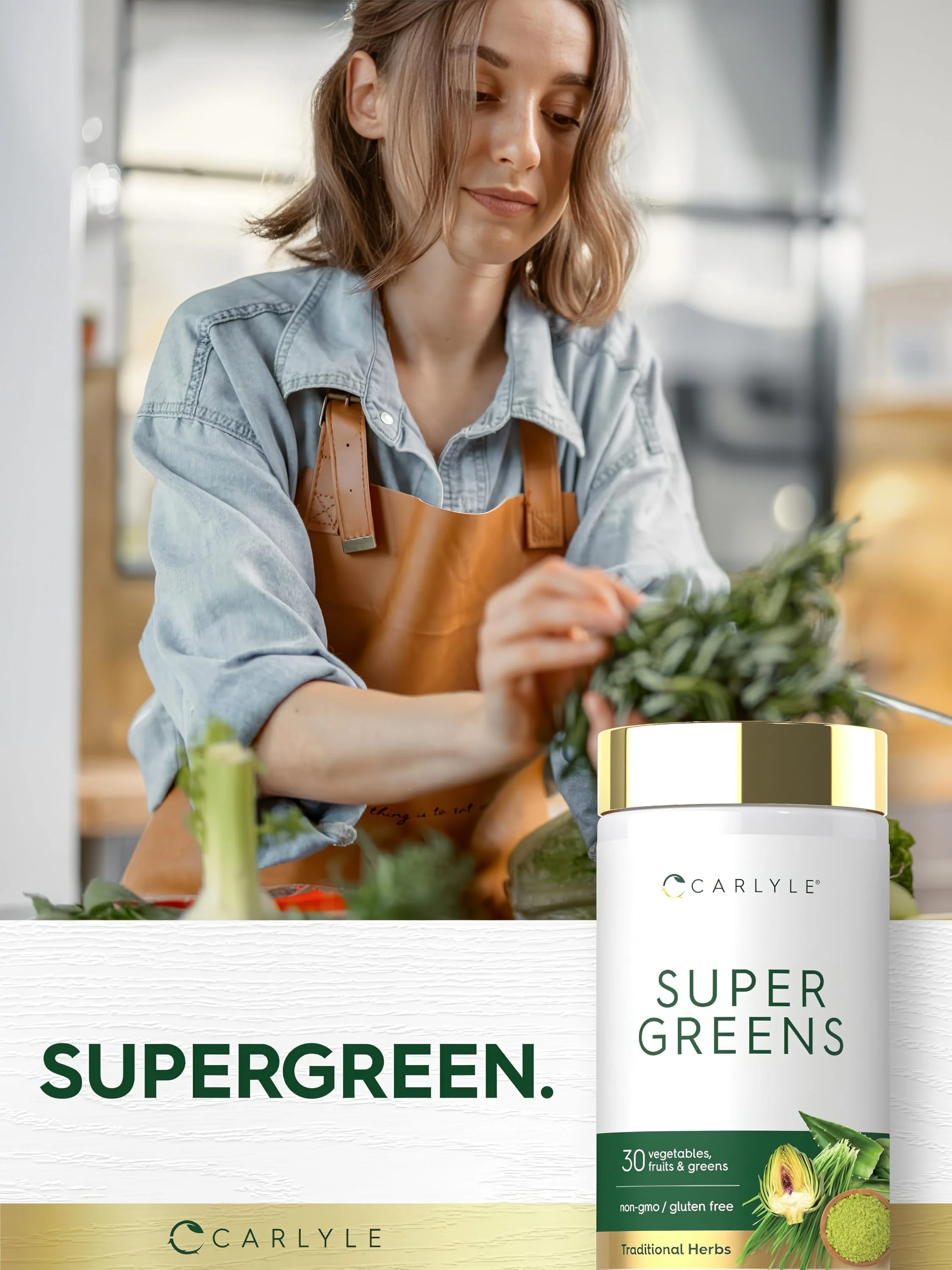 Super Greens | 250 Capsules - Image 6