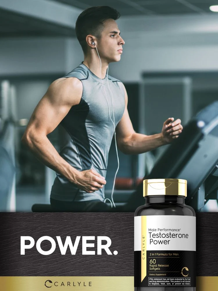 Testosterone Power | 60 Softgels - Image 7