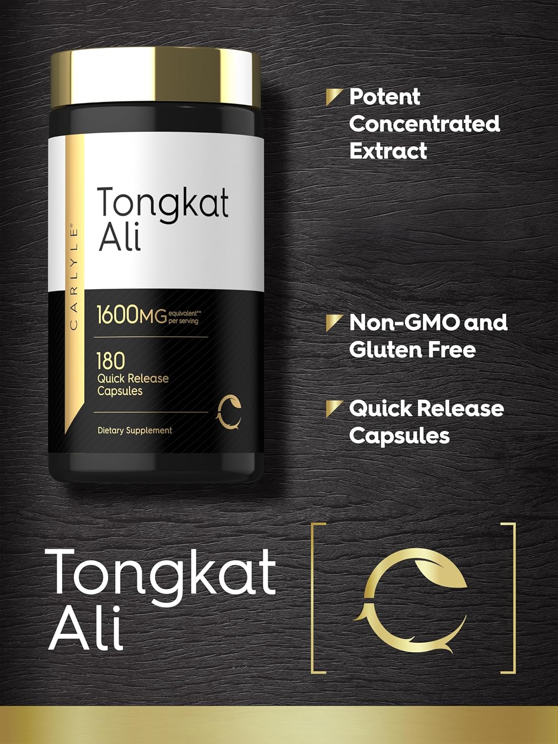 Tongkat Ali | 180 Capsules - Image 4